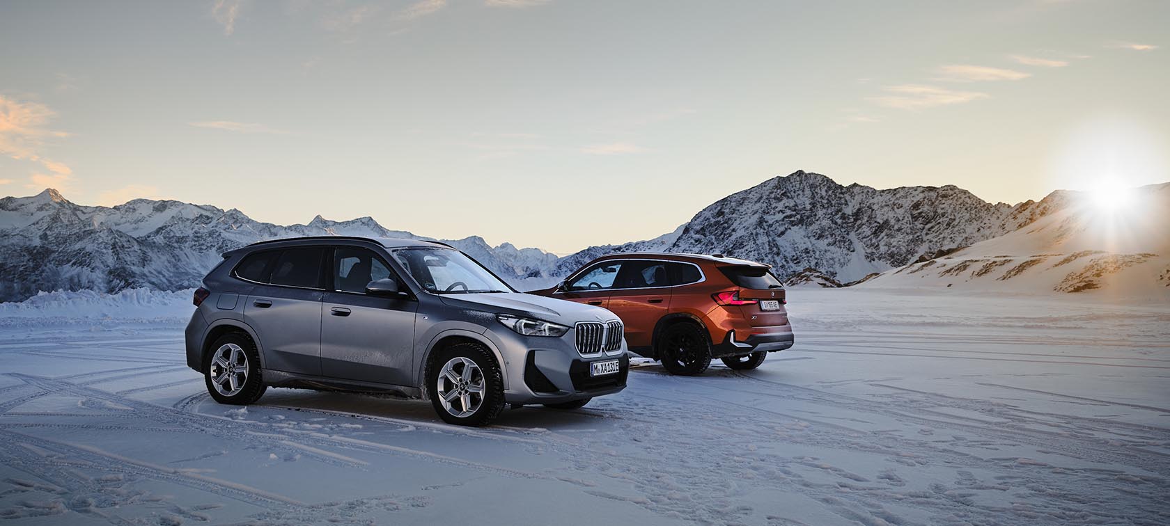 سه نوع ب ام و xDrive جدید در تمرین زمستانی